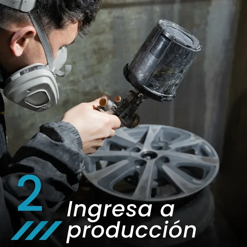 2 Ingresa a producción