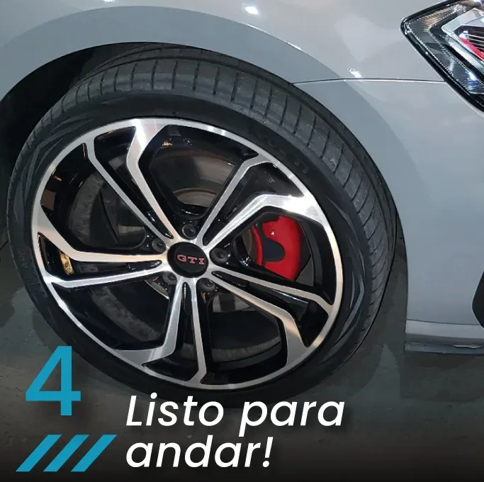 4 Listo para andar!